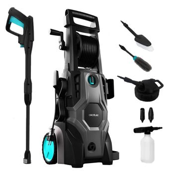 comprar Cecotec Hidrolimpiadora de Alta Presion HydroBoost 2400 AdvanceClean. 2400W, Hogar, Jardin o Coche, Caudal de 480l/h, 180 Bares de Presion, Bomba de Aluminio, Radio de accion 14m