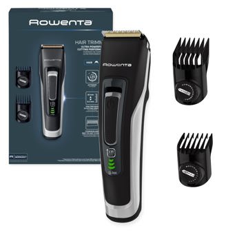 comprar Rowenta Advancer Easy TN5201 - Cortapelos para hombre, cuchillas acero inoxidable, revestimiento titanio, 29 ajustes de 0,5 mm a 30 mm, autonomia hasta 120 min, carga rapida, sin cable