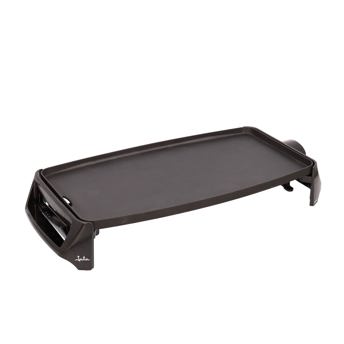 comprar Jata Gr195 Plancha de Asar Cocina Por Igual en Toda La Superficie 46 X 25 Cm Antiadherente Libre de Pfoa Muy Resistente Al Rayado Facil Limpieza con Bandeja Colectora de Salsas, 2200 W, Color Negro