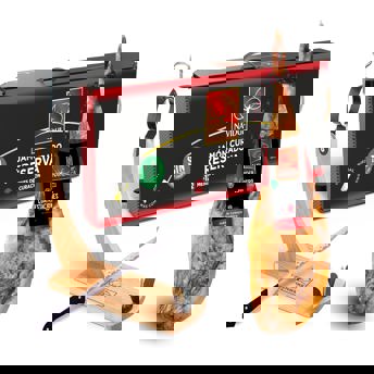 comprar Navidul - Jamon Reserva Cuatro Estaciones + Jamonero + Cuchillo (7,2-8,2Kg)