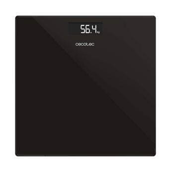 comprar Cecotec Bascula de Bano Digital 30x30cm Surface Precision. Diseno Compacto, Mediciones Precisas, Capacidad Maxima 180kg, Encendido y Apagado Automatico, Base Antideslizante, Funciona con Pilas