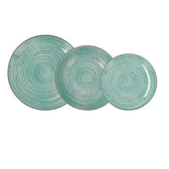 comprar Quid Montreal Vajilla Porcelana 18 Piezas - 6 Personas Porcelana Apto Microondas
