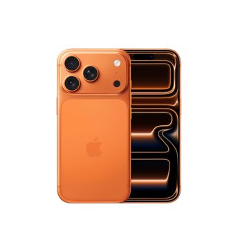 comprar Apple iPhone 17 Pro de 256 GB: Pantalla de 6,3 Pulgadas con Promotion, Chip A19 Pro, autonomia revolucionaria, Sistema de camaras Pro Fusion con camara Frontal Center Stage; Naranja cosmico