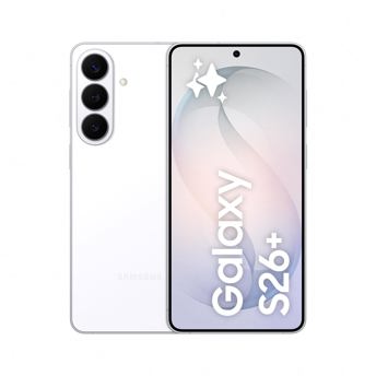 comprar Samsung Galaxy S26+ 512GB, Telefono Movil con Galaxy AI, Camara 50MP, 12GB RAM, Bateria 4900mAh, Garantia del Fabricante 3 Anos + 1 Ano Extra, Color Blanco (Version Espanola)